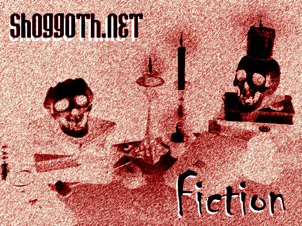 Shoggoth fiction image reverse red